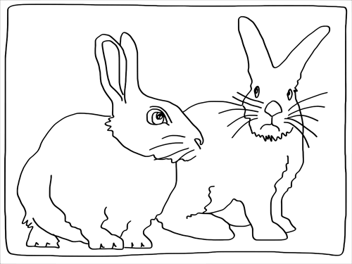 Rabbit, rabbit! 